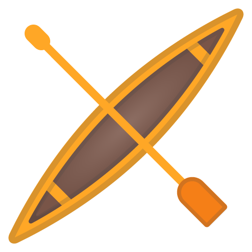 Canoe as drawn by Google in Android 11.0 December 2020 Feature Drop