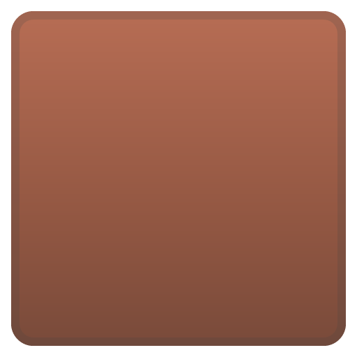 Brown Square as drawn by Google in Android 11.0 December 2020 Feature Drop