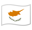 Flag: Cyprus as drawn by Google in Android 11.0