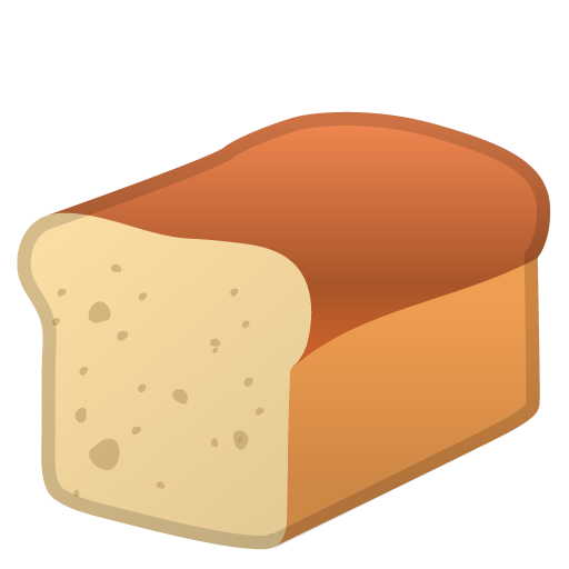 Bread as drawn by Google in Android 11.0