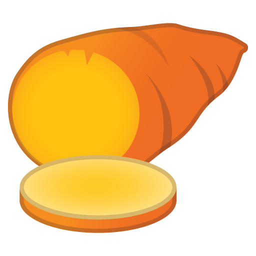 Roasted Sweet Potato, the previous design