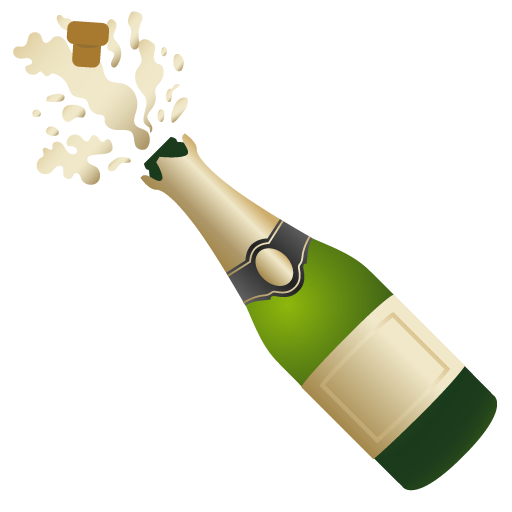 Bottle with Popping Cork, the previous design