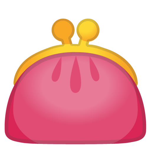 Purse as drawn by Google in Android 11.0