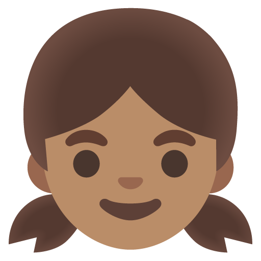 Girl: Medium Skin Tone, the design in this release