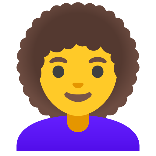 Woman: Curly Hair, the design in this release