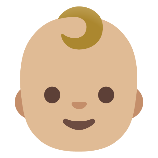 Baby: Medium-Light Skin Tone, the design in this release