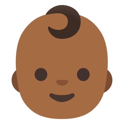Baby: Medium-Dark Skin Tone, the design in this release