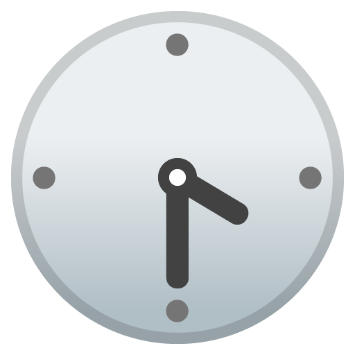 Four-Thirty as drawn by Google in Android 11.0
