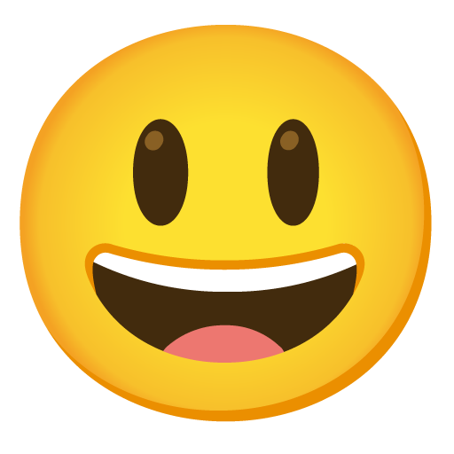 Grinning Face with Big Eyes, the design in this release