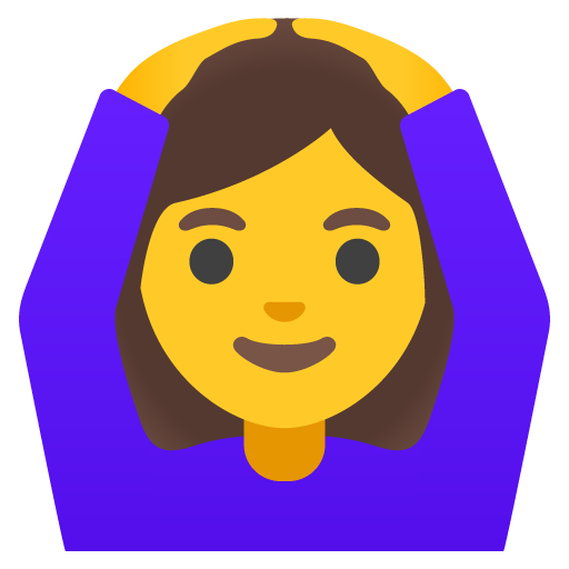Woman Gesturing OK, the design in this release