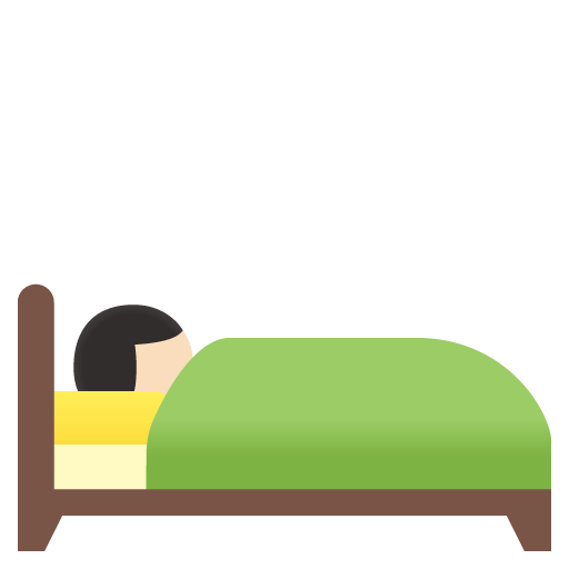 Person in Bed: Light Skin Tone, the previous design