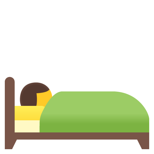 Person in Bed, the previous design