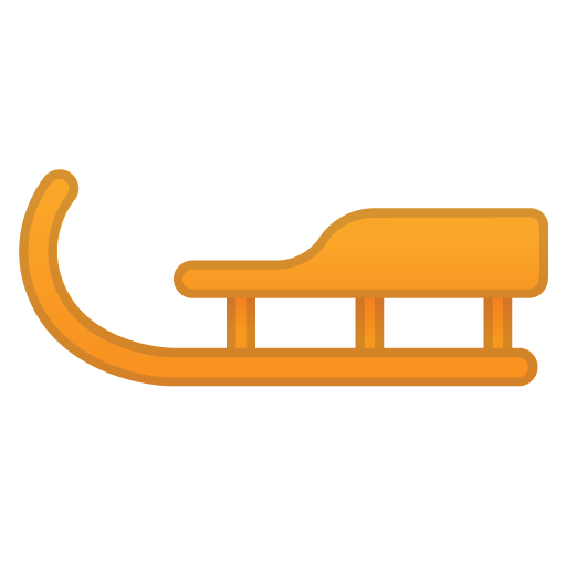 Sled as drawn by Google in Android 11.0