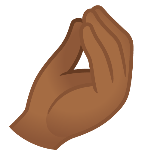 Pinched Fingers: Medium-Dark Skin Tone, the design in this release