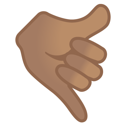 Call Me Hand: Medium Skin Tone, the previous design