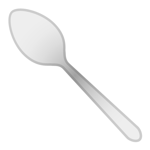 Spoon as drawn by Google in Android 11.0