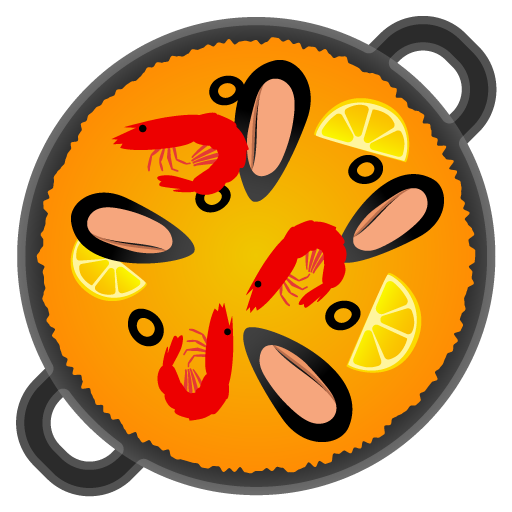 Shallow Pan of Food, the previous design