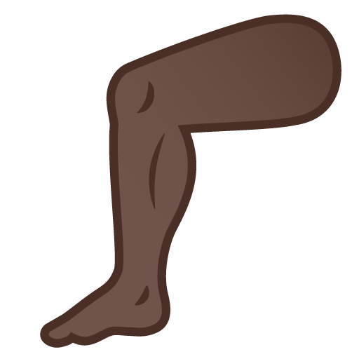Leg: Dark Skin Tone, the previous design