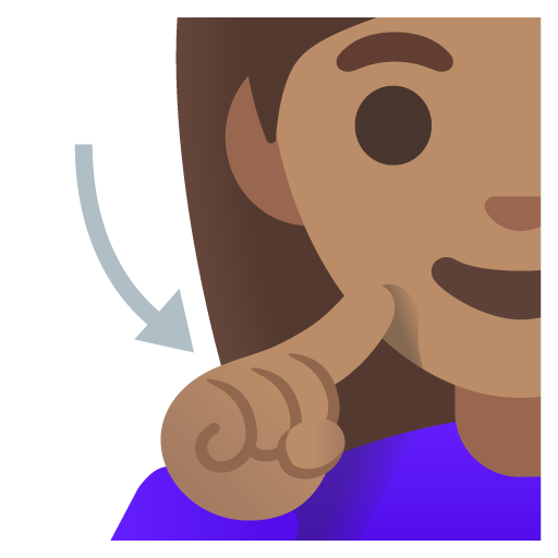 Deaf Woman: Medium Skin Tone, the design in this release