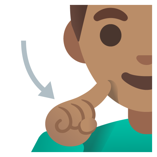 Deaf Man: Medium Skin Tone, the design in this release