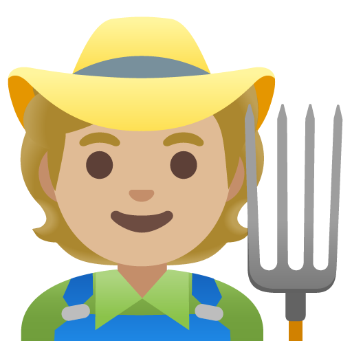 Farmer: Medium-Light Skin Tone, the design in this release
