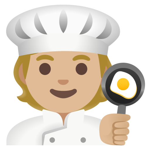 Cook: Medium-Light Skin Tone, the design in this release