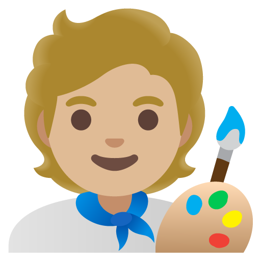 Artist: Medium-Light Skin Tone, the design in this release