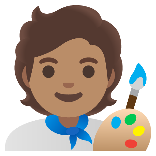 Artist: Medium Skin Tone, the design in this release