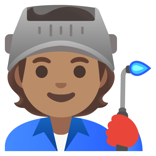 Factory Worker: Medium Skin Tone, the design in this release