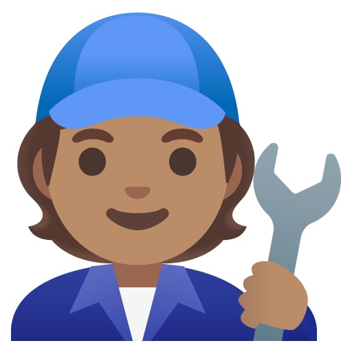 Mechanic: Medium Skin Tone, the design in this release