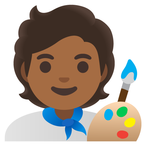 Artist: Medium-Dark Skin Tone, the design in this release