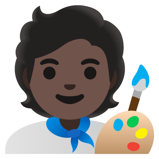 Artist: Dark Skin Tone, the design in this release