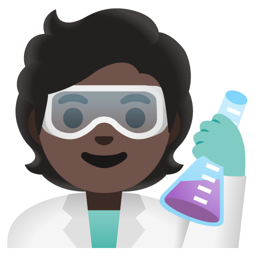 Scientist: Dark Skin Tone, the design in this release