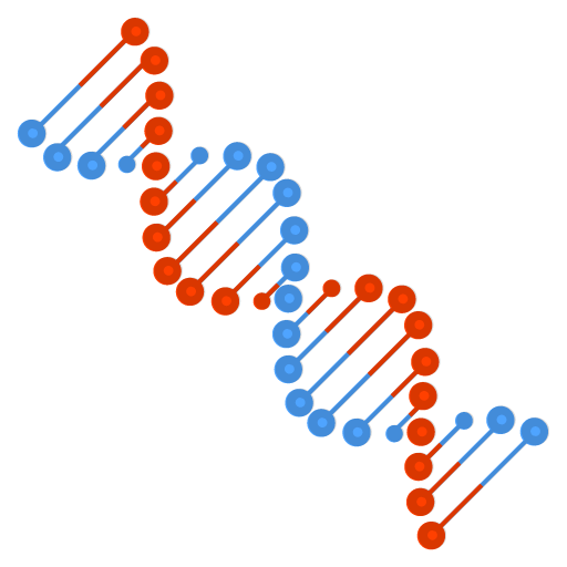 Dna as drawn by Google in Android 11.0