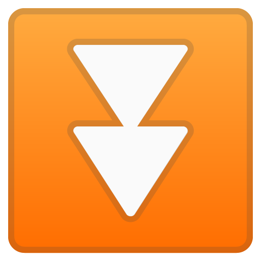 Fast Down Button as drawn by Google in Android 11.0