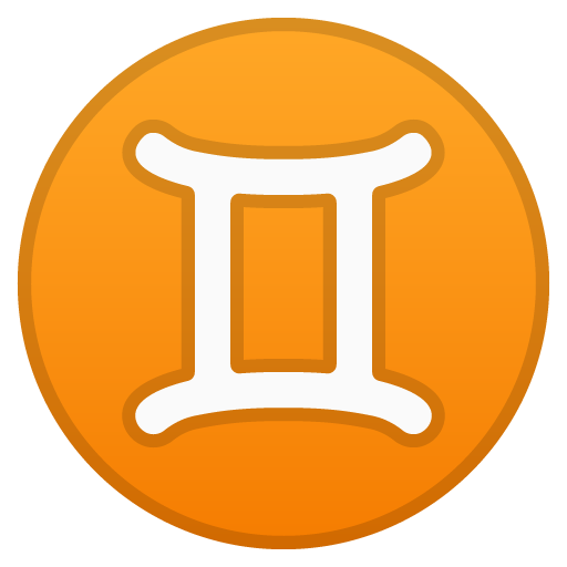 Gemini as drawn by Google in Android 11.0