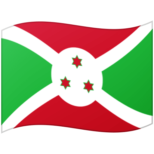 Flag: Burundi as drawn by Google in Android 12.0
