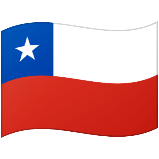 Flag: Chile as drawn by Google in Android 12.0