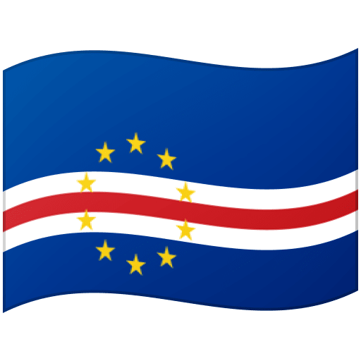 Flag: Cape Verde as drawn by Google in Android 12.0
