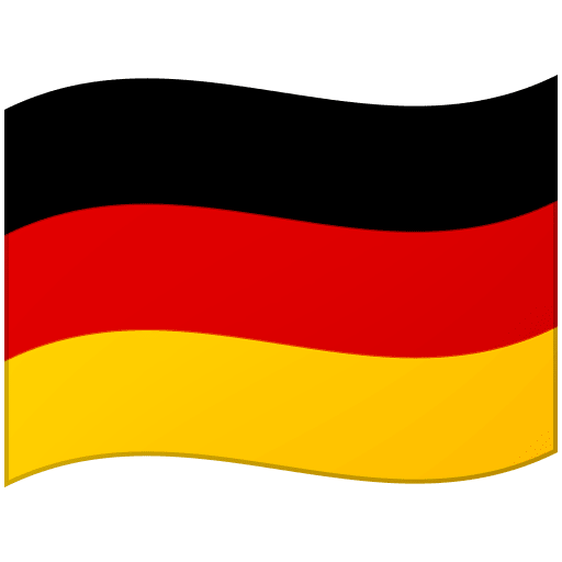 Flag: Germany as drawn by Google in Android 12.0