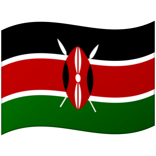 Flag: Kenya as drawn by Google in Android 12.0
