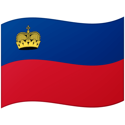 Flag: Liechtenstein as drawn by Google in Android 12.0