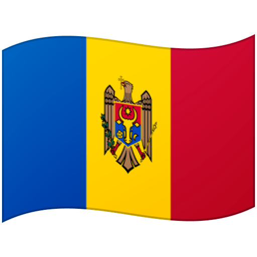Flag: Moldova as drawn by Google in Android 12.0