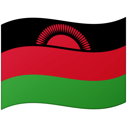 Flag: Malawi as drawn by Google in Android 12.0