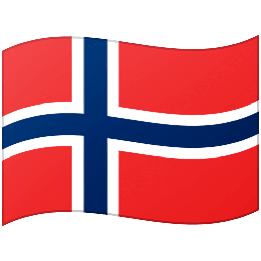 Flag: Norway as drawn by Google in Android 12.0