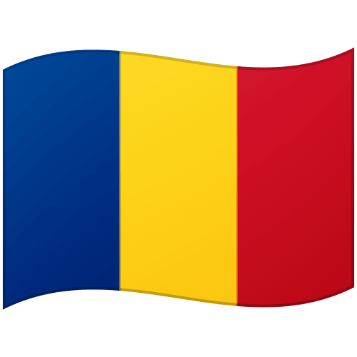 Flag: Romania as drawn by Google in Android 12.0