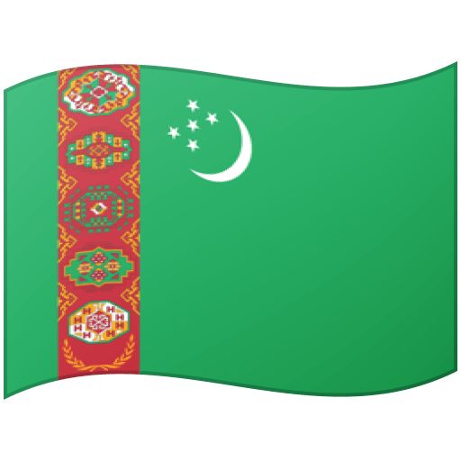 Flag: Turkmenistan, the design in this release
