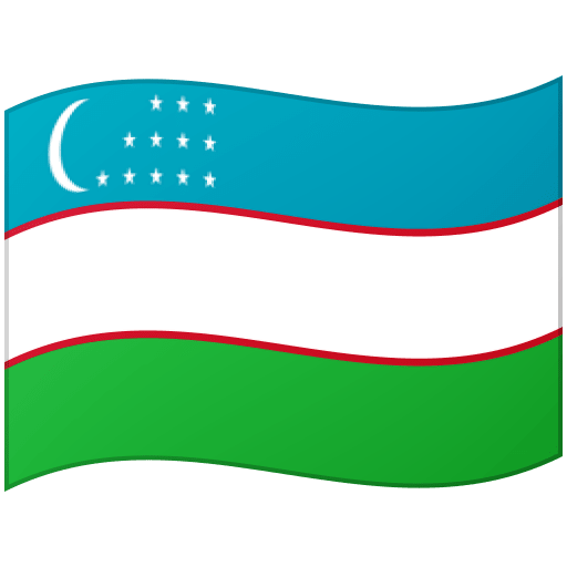 Flag: Uzbekistan, the design in this release