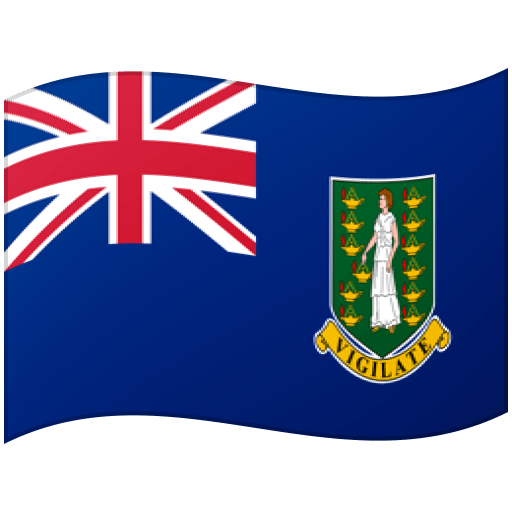 Flag: British Virgin Islands, the design in this release