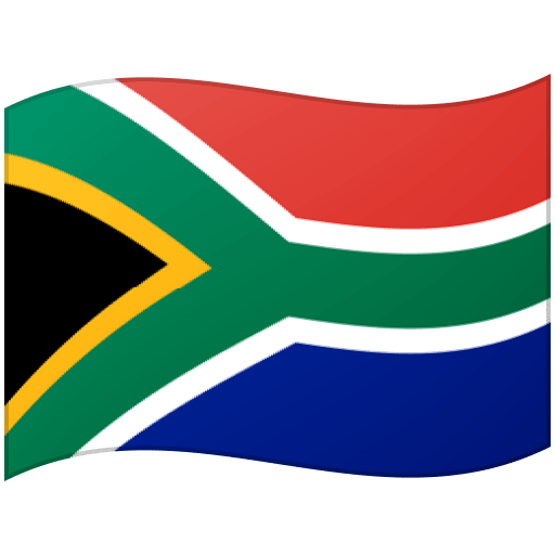 Flag: South Africa, the design in this release